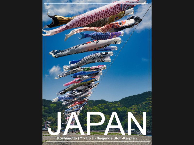 Japan - PosterArt - Kushimotto fliegende Karpfen